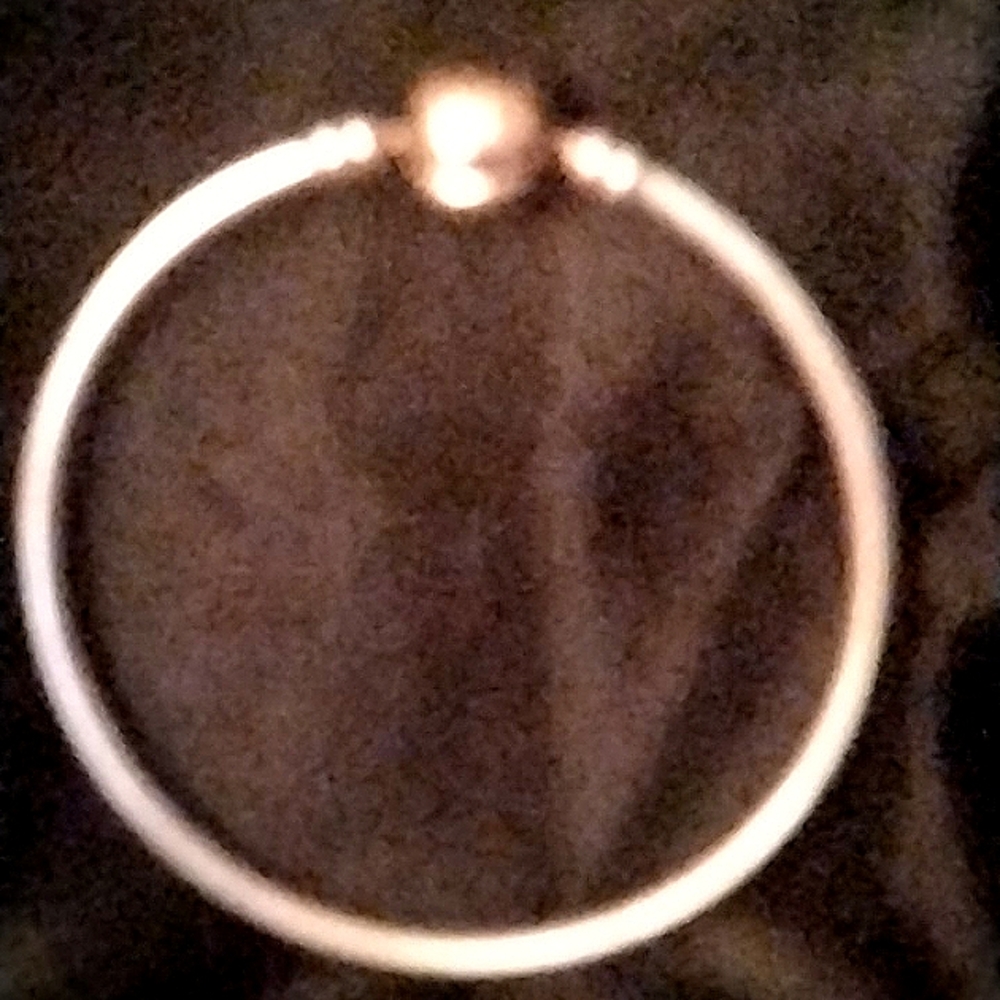 Gold Pandora bracelet
